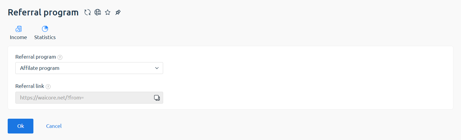 Referral program