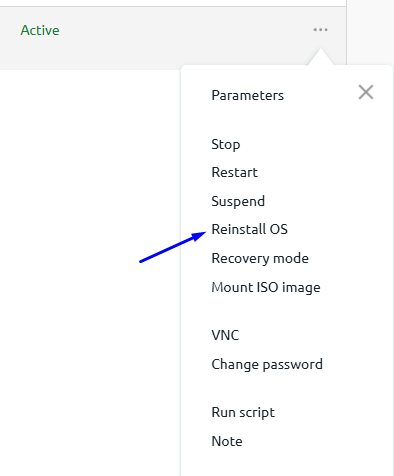 Reinstall OS