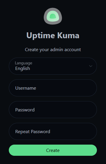 Create user
