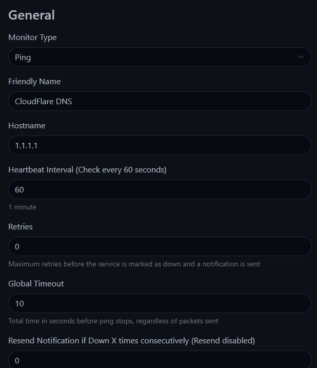 Edit monitor data